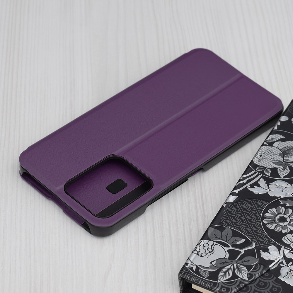 Husa de protectie Techsuit eFold Series compatibila cu Xiaomi Redmi A1, acoperire spate, negru