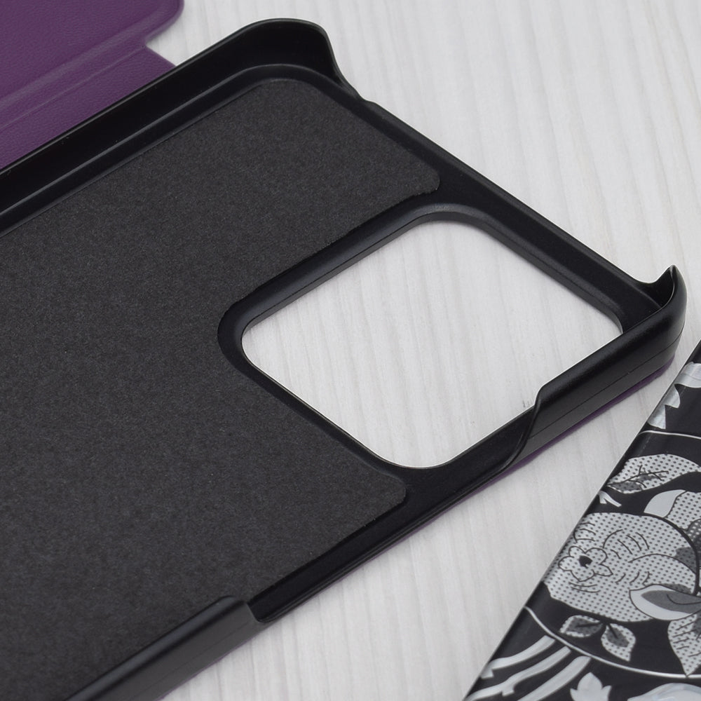 Husa de protectie Techsuit eFold Series compatibila cu Xiaomi Redmi A2, acoperire spate, negru