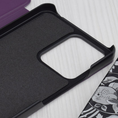 Husa de protectie Techsuit eFold Series compatibila cu Xiaomi Redmi 13C 5G, acoperire spate, mov