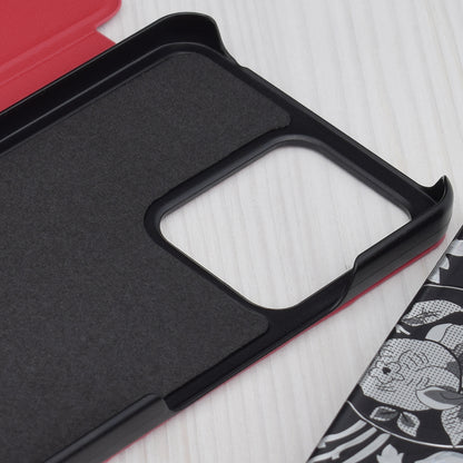 Husa de protectie Techsuit eFold Series compatibila cu Xiaomi Redmi 13C 4G, acoperire spate, rosu