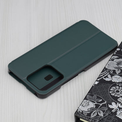 Husa de protectie Techsuit eFold Series compatibila cu Xiaomi Redmi 13C 4G, acoperire spate, verde inchis