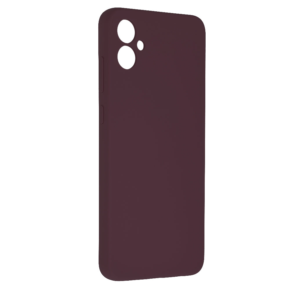 Husa de protectie Techsuit Soft Edge Silicone compatibila cu Samsung Galaxy A05, acoperire spate, visiniu
