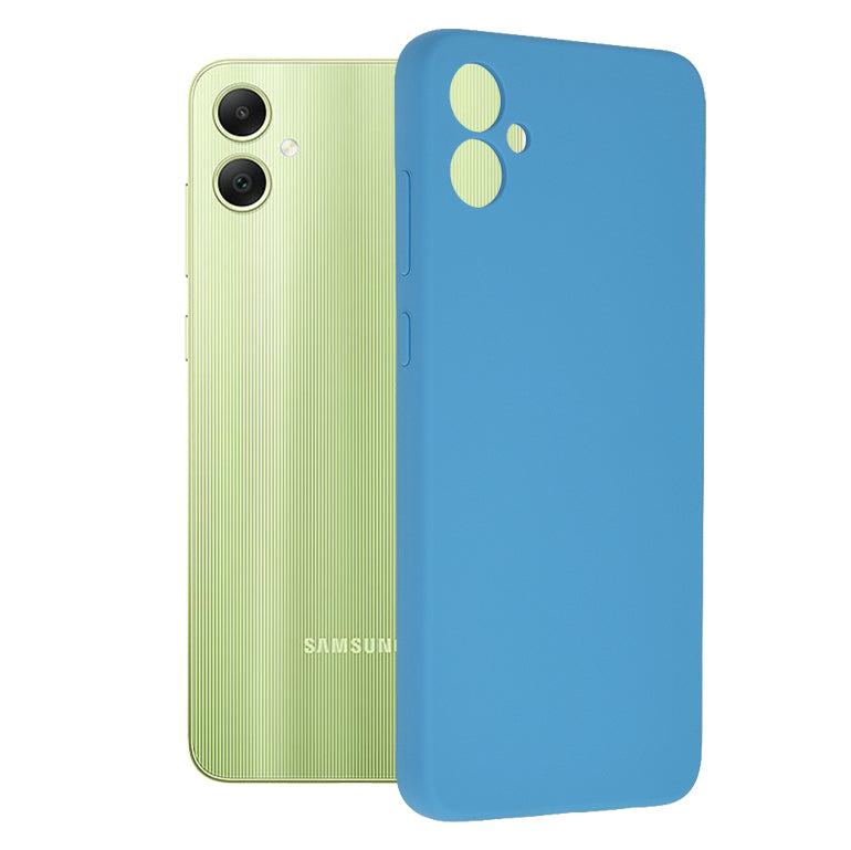 Husa de protectie Techsuit Soft Edge Silicone compatibila cu Samsung Galaxy A05, acoperire spate, albastru deschis