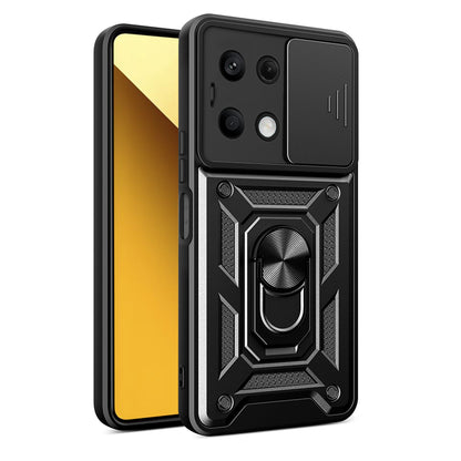 Husa de protectie Techsuit CamShield Series compatibila cu Xiaomi Redmi Note 13 5G, acoperire spate, negru