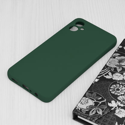 Husa de protectie Techsuit Soft Edge Silicone compatibila cu Samsung Galaxy A05, acoperire spate, verde inchis