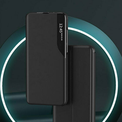 Husa de protectie Techsuit eFold Series compatibila cu Honor 200, acoperire spate, negru