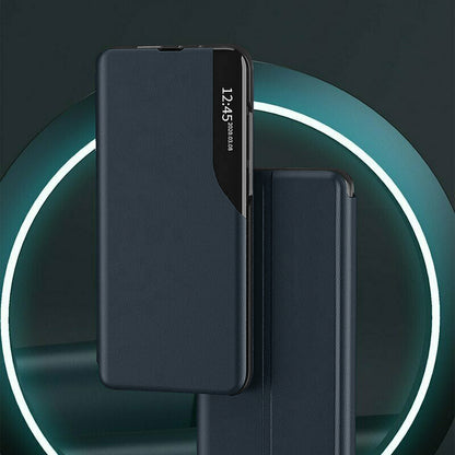 Husa de protectie Techsuit eFold Series compatibila cu Honor 200, acoperire spate, albastru