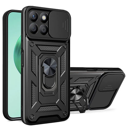 Husa de protectie Techsuit CamShield Series compatibila cu Honor X8b, acoperire spate, negru