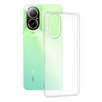 Husa de protectie Techsuit Clear Silicone compatibila cu Realme C67 4G, acoperire spate, transparent