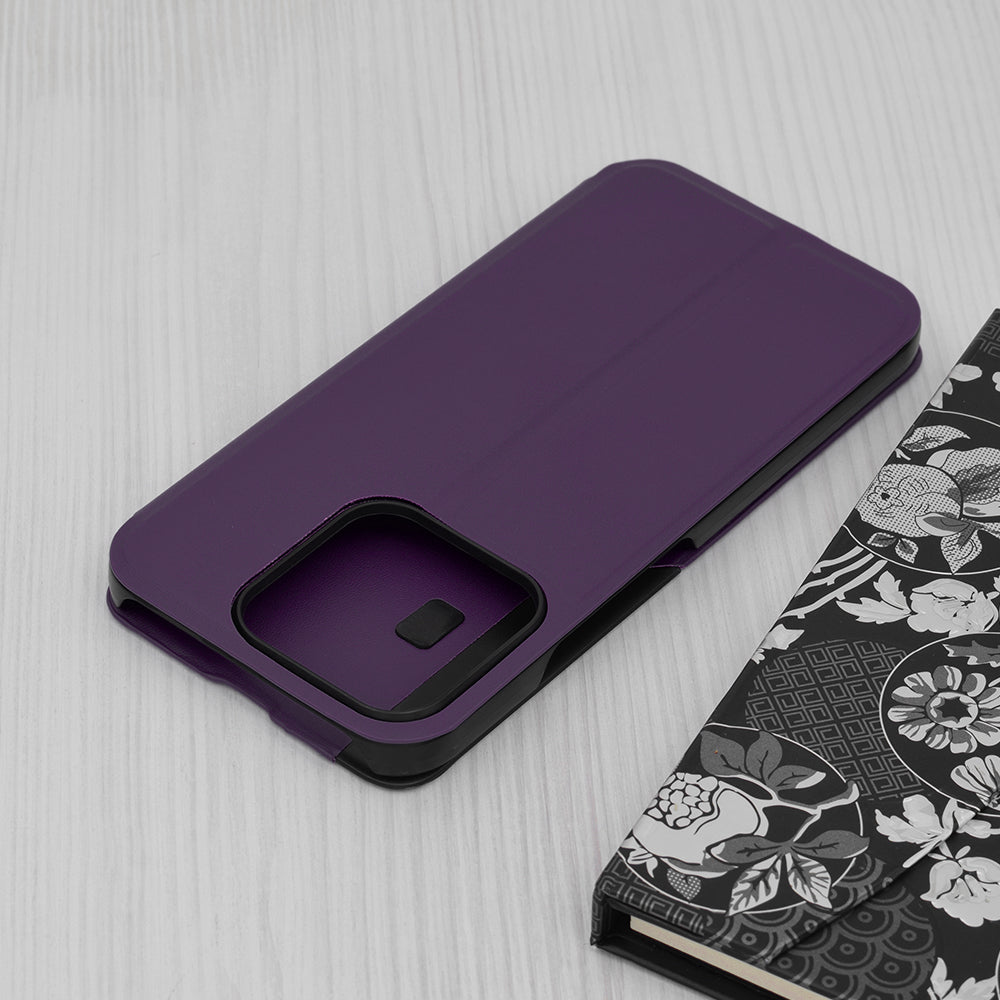 Husa de protectie Techsuit eFold Series compatibila cu Honor X7b 5G, acoperire spate, mov