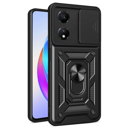 Husa de protectie Techsuit CamShield Series compatibila cu Honor 90 SMART, acoperire spate, negru