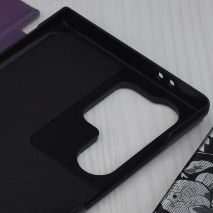 Husa de protectie Techsuit eFold Series compatibila cu Samsung Galaxy S24 Ultra, acoperire spate, mov