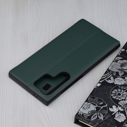 Husa de protectie Techsuit eFold Series compatibila cu Samsung Galaxy S24 Ultra, acoperire spate, verde inchis