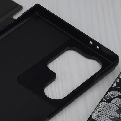 Husa de protectie Techsuit eFold Series compatibila cu Samsung Galaxy S24 Ultra, acoperire spate, negru