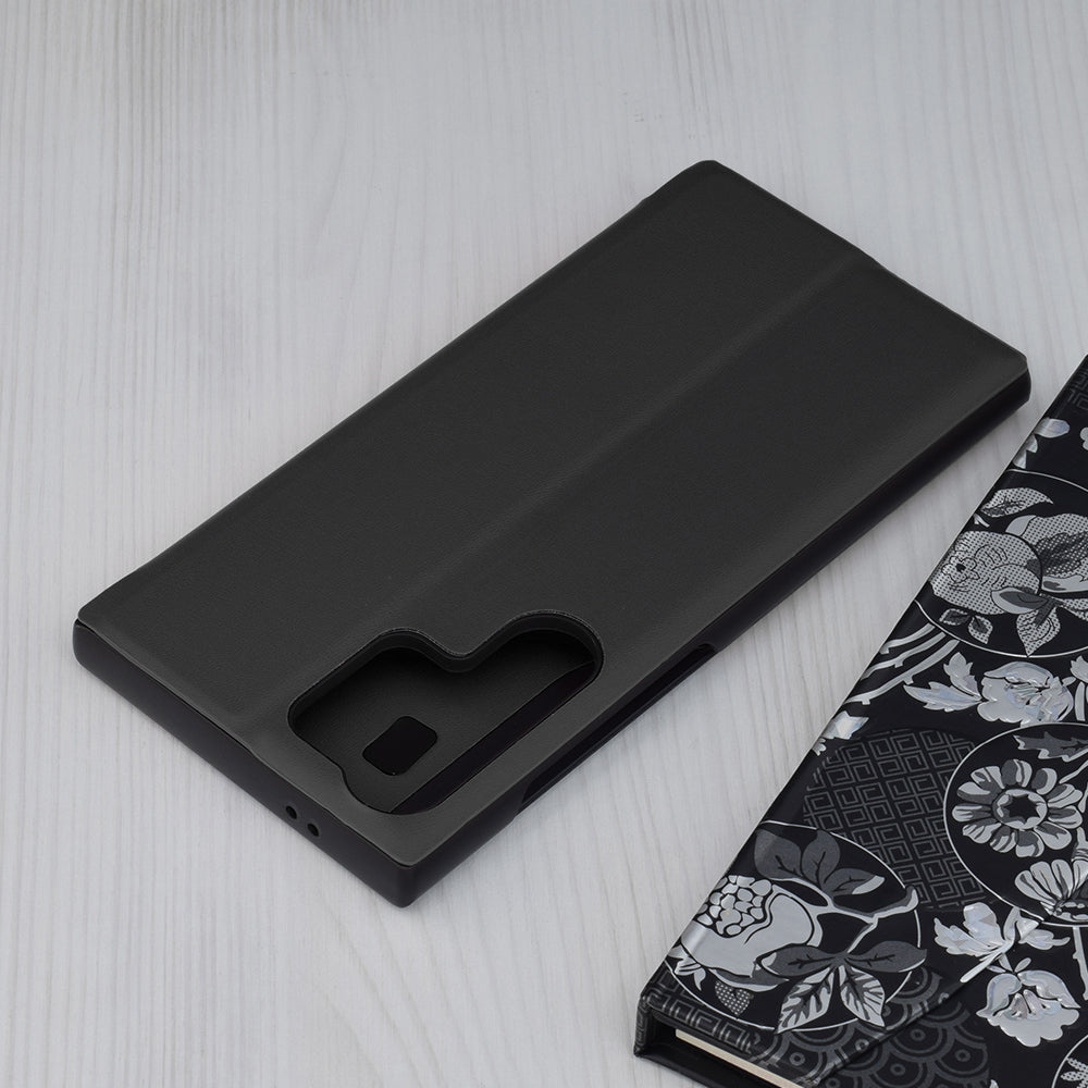 Husa de protectie Techsuit eFold Series compatibila cu Samsung Galaxy S24 Ultra, acoperire spate, negru
