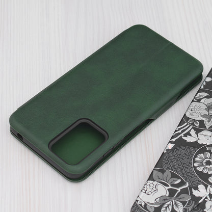 Husa de protectie Techsuit Safe Wallet Plus compatibila cu Motorola Moto G04, acoperire spate, verde