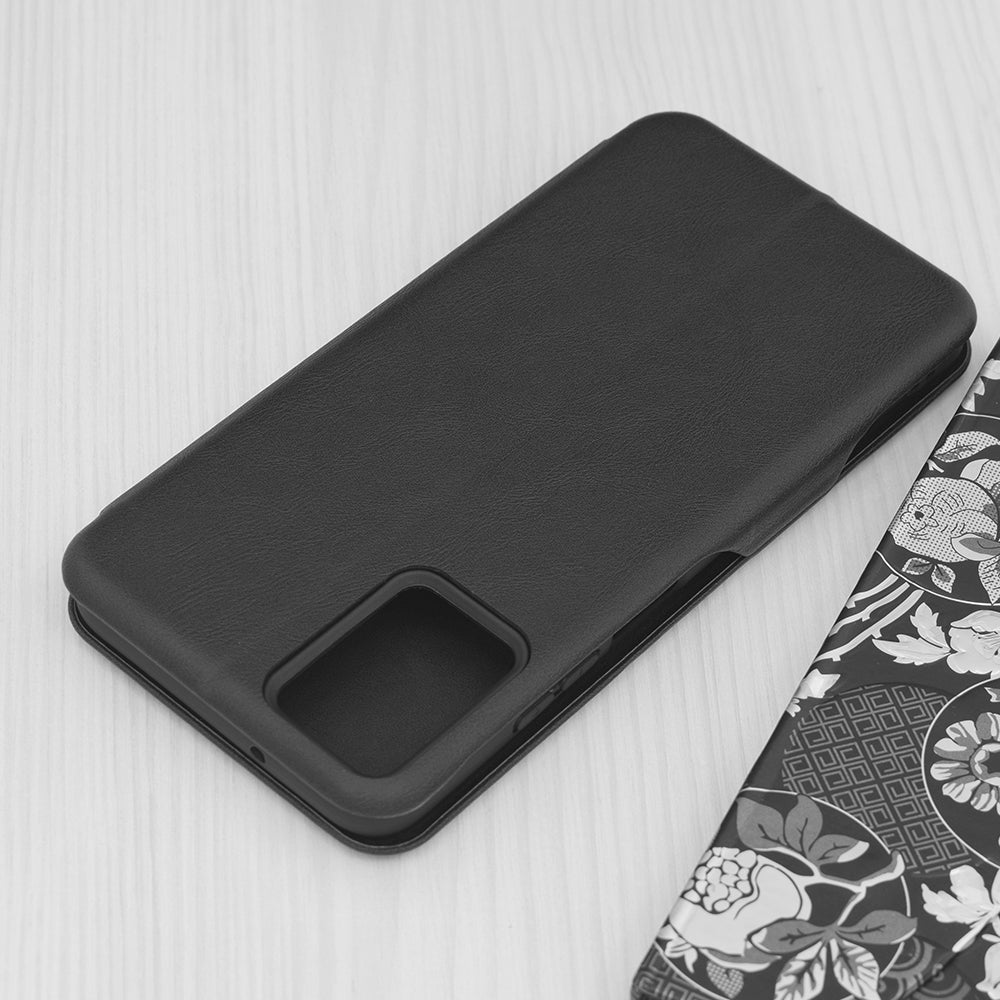 Husa de protectie Techsuit Safe Wallet Plus compatibila cu Motorola Moto G34, acoperire spate, negru