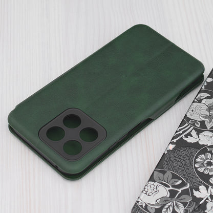 Husa de protectie Techsuit Safe Wallet Plus compatibila cu Honor X8b, acoperire spate, verde