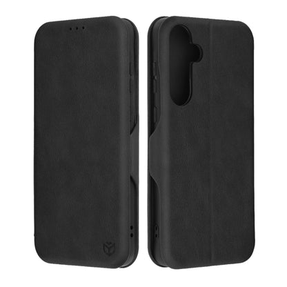 Husa de protectie Techsuit Safe Wallet Plus compatibila cu Samsung Galaxy A55 5G, acoperire spate, negru