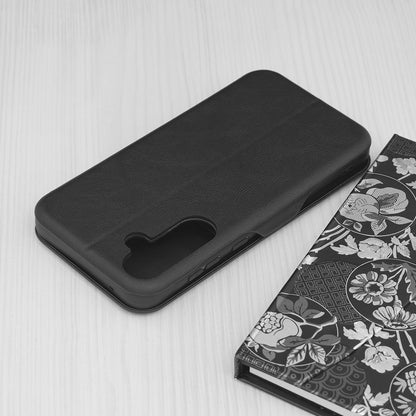 Husa de protectie Techsuit Safe Wallet Plus compatibila cu Samsung Galaxy A55 5G, acoperire spate, negru