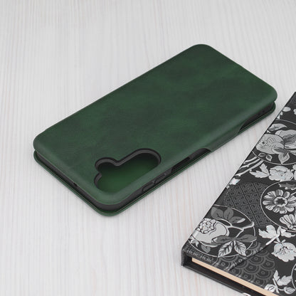 Husa de protectie Techsuit Safe Wallet Plus compatibila cu Samsung Galaxy A25 5G, acoperire spate, verde