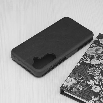 Husa de protectie Techsuit Safe Wallet Plus compatibila cu Samsung Galaxy A25 5G, acoperire spate, negru