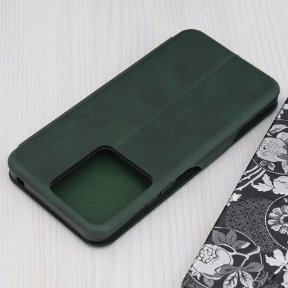 Husa de protectie Techsuit Safe Wallet Plus compatibila cu Xiaomi Redmi 13C 5G, acoperire spate, verde