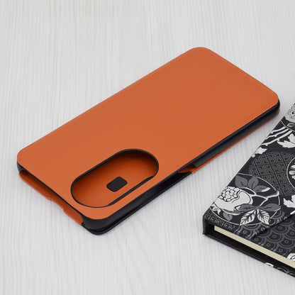 Husa de protectie Techsuit eFold Series compatibila cu Honor Magic6 Lite, acoperire spate, oranj