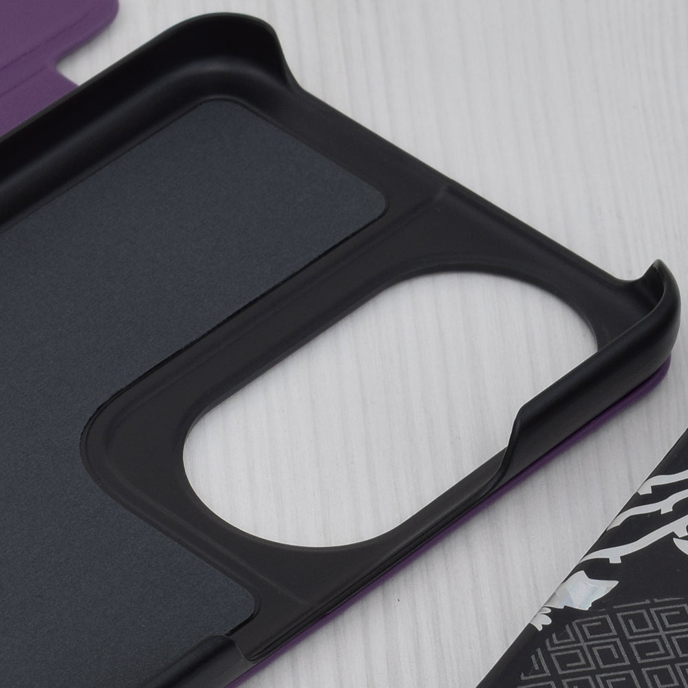Husa de protectie Techsuit eFold Series compatibila cu Honor Magic6 Lite, acoperire spate, mov