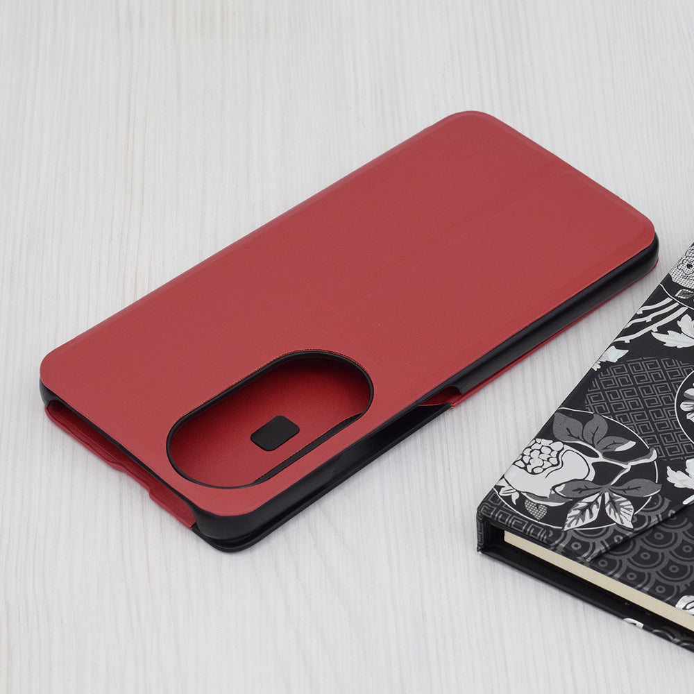 Husa de protectie Techsuit eFold Series compatibila cu Honor Magic6 Lite, acoperire spate, rosu