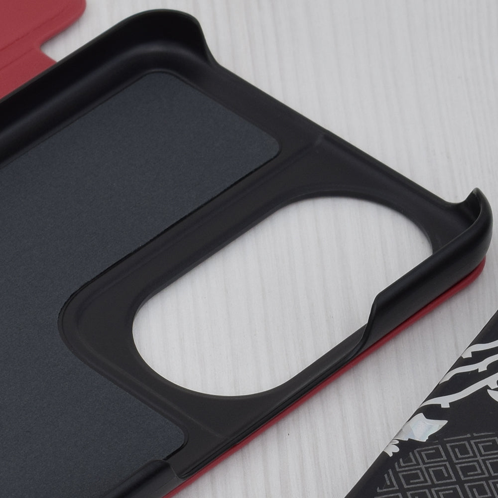 Husa de protectie Techsuit eFold Series compatibila cu Honor X7b, acoperire spate, rosu