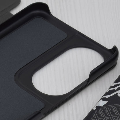 Husa de protectie Techsuit eFold Series compatibila cu Honor Magic5 Lite, acoperire spate, negru