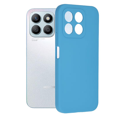 Husa de protectie Techsuit Soft Edge Silicone compatibila cu Honor X8b, acoperire spate, albastru deschis