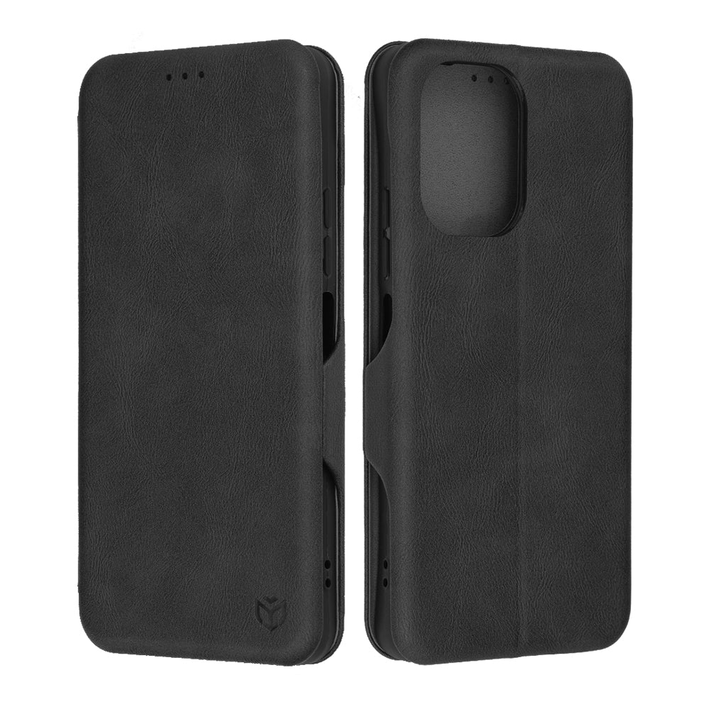 Husa de protectie Techsuit Safe Wallet Plus compatibila cu Xiaomi Redmi Poco C65, acoperire spate, negru