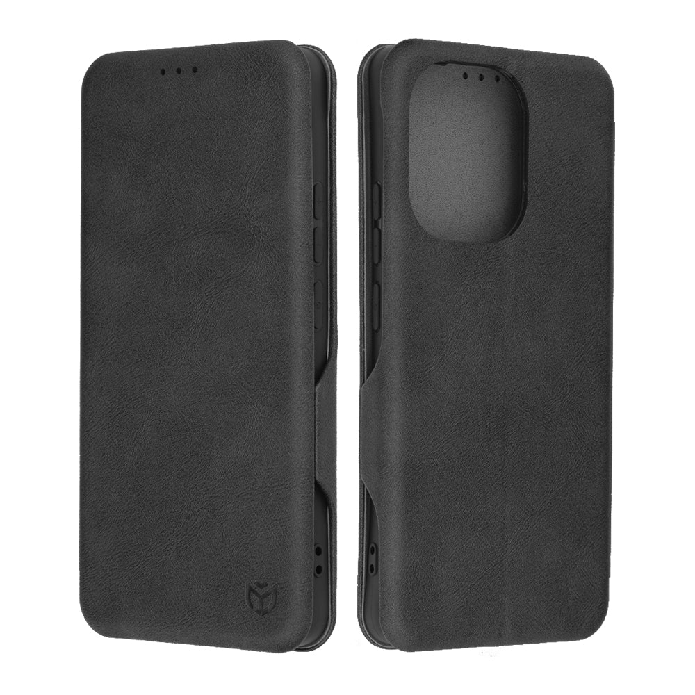 Husa de protectie Techsuit Safe Wallet Plus compatibila cu Xiaomi Redmi Note 13 4G, acoperire spate, negru
