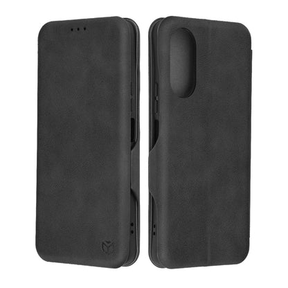 Husa de protectie Techsuit Safe Wallet Plus compatibila cu Honor X5 Plus, acoperire spate, negru