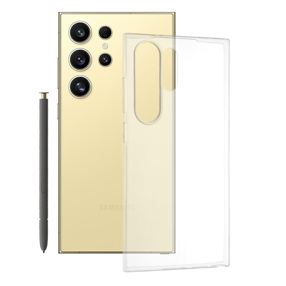 Husa de protectie Techsuit Clear Silicone compatibila cu Samsung Galaxy S24, acoperire spate, transparent