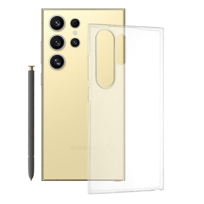 Husa de protectie Techsuit Clear Silicone compatibila cu Samsung Galaxy S24, acoperire spate, transparent