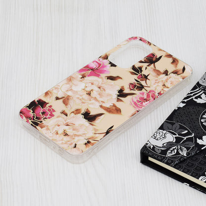 Husa de protectie Techsuit Marble Series compatibila cu Samsung Galaxy A15 5G, acoperire spate, Mary, Berry Nude