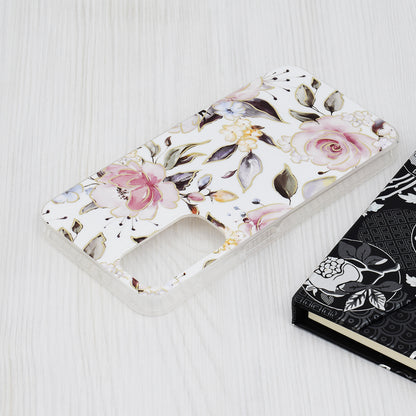 Husa de protectie Techsuit Marble Series compatibila cu Samsung Galaxy A25 5G, acoperire spate, Chloe White