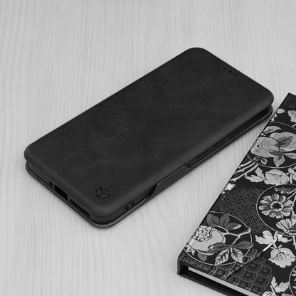 Husa de protectie Techsuit Safe Wallet Plus compatibila cu Xiaomi 14 Pro, acoperire spate, negru