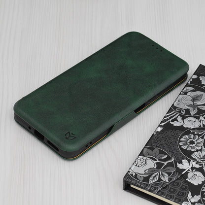 Husa de protectie Techsuit Safe Wallet Plus compatibila cu Xiaomi Redmi Note 12 Pro Plus, acoperire spate, negru