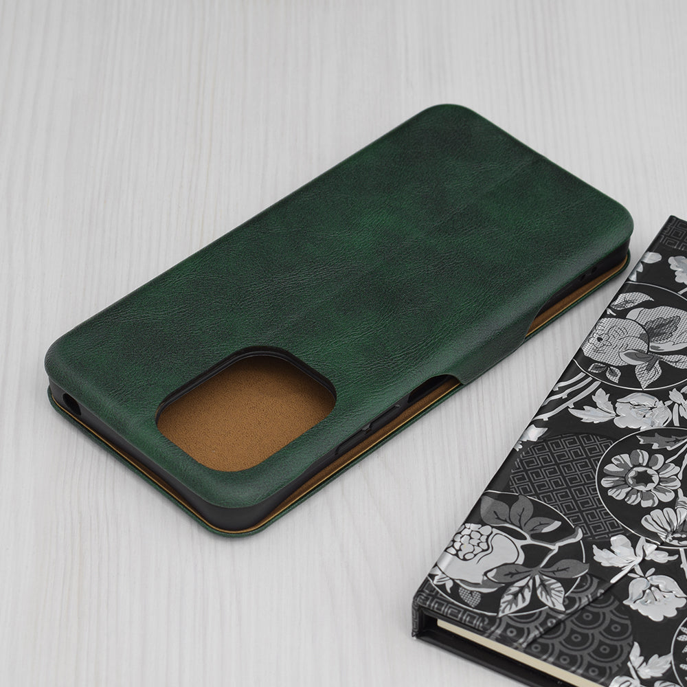 Husa de protectie Techsuit Safe Wallet Plus compatibila cu Xiaomi Redmi Note 12 Pro Plus, acoperire spate, negru