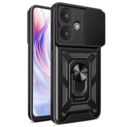 Husa de protectie Techsuit CamShield Series compatibila cu Xiaomi Redmi Poco M6, acoperire spate, negru