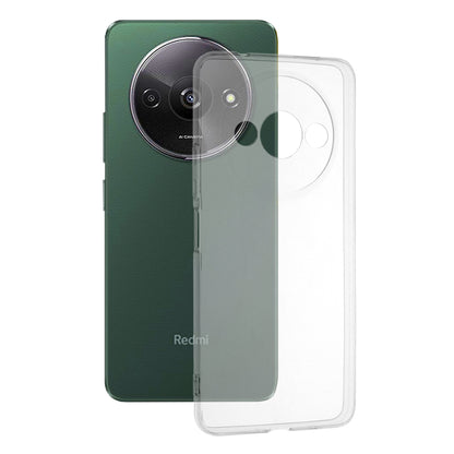 Husa de protectie Techsuit Clear Silicone compatibila cu Xiaomi Redmi Note 12 Pro 5G, acoperire spate, transparent