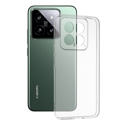 Husa de protectie Techsuit Clear Silicone compatibila cu Xiaomi 13T, acoperire spate, transparent