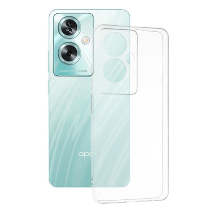 Husa de protectie Techsuit Clear Silicone compatibila cu Oppo A78 5G, acoperire spate, transparent