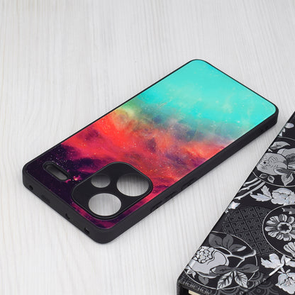 Husa de protectie Techsuit Glaze Series compatibila cu Xiaomi Redmi Poco X6, acoperire spate, Fiery Ocean