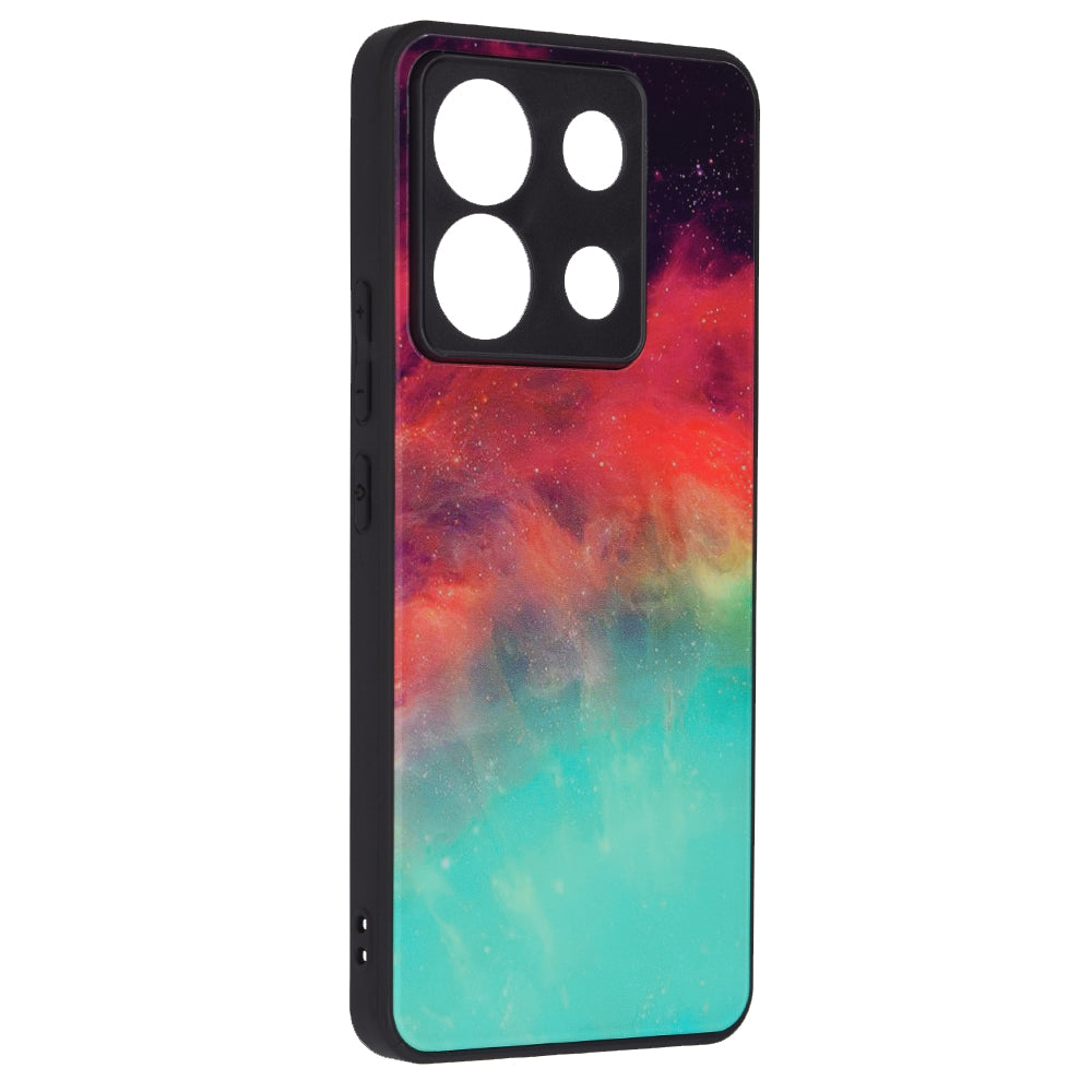 Husa de protectie Techsuit Glaze Series compatibila cu Xiaomi Redmi Note 13 Pro Plus 5G, acoperire spate, Blue Ocean