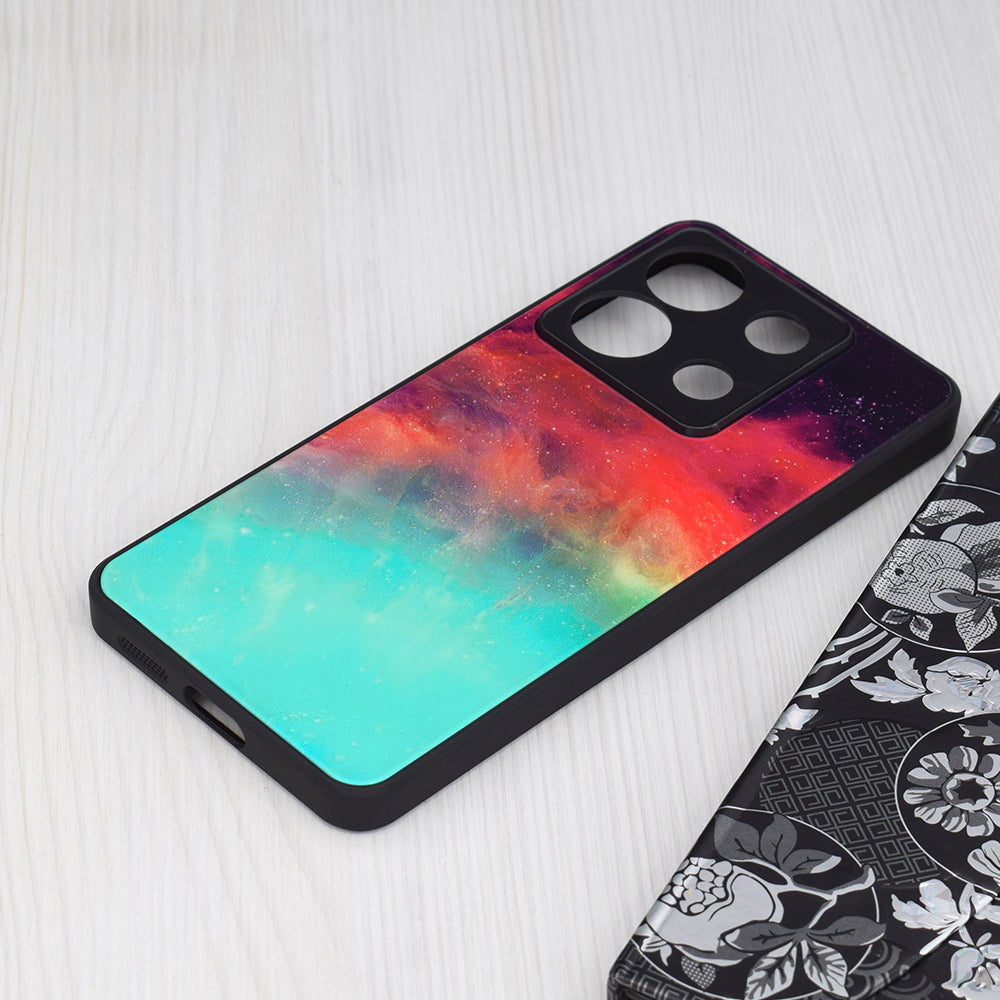 Husa de protectie Techsuit Glaze Series compatibila cu Xiaomi Redmi Note 13 Pro Plus 5G, acoperire spate, Blue Ocean